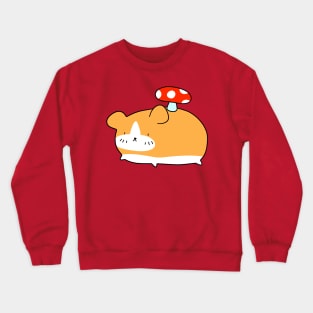 Mushroom Hamster Crewneck Sweatshirt